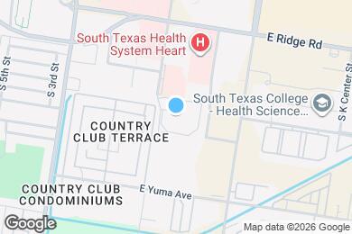 Map image of the property - Encino Luxury Apartments
