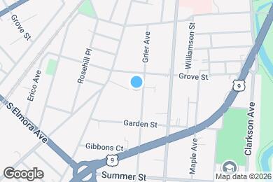 Map image of the property - 419 Grier Ave