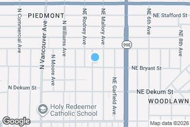 Map image of the property - 141 NE Bryant St