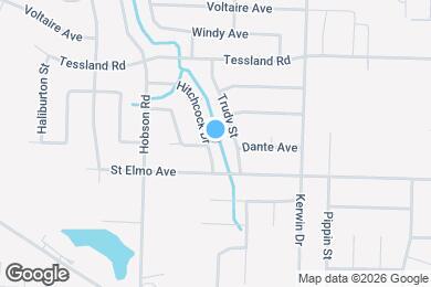 Map image of the property - 4014 Hitchcock Dr