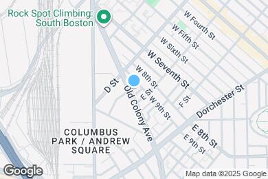 Map image of the property - 164 Old Colony Ave