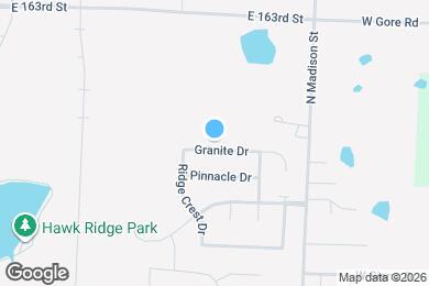 Map image of the property - 432 Granite Dr