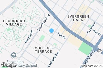 Map image of the property - 664 College Ave