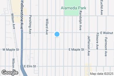 Map image of the property - 366 Washington Ave