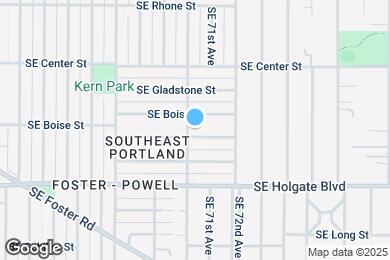 Map image of the property - 7007 SE Cora St