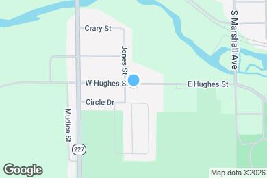 Map image of the property - 133 W Hughes St