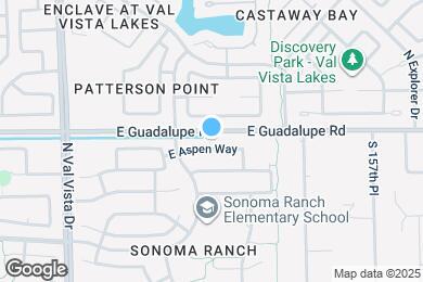 Map image of the property - 1836 E Aspen Way