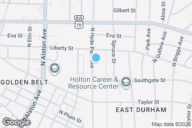 Map image of the property - 600 N Hyde Park Ave