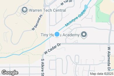 Map image of the property - 13087 W Cedar Dr
