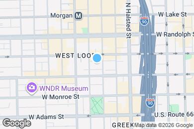 Map image of the property - 14 N Peoria St