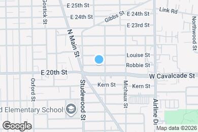 Map image of the property - 1109 Robbie St