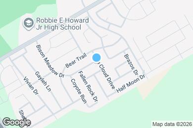 Map image of the property - 227 Bison Meadow Dr