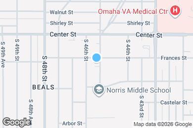 Map image of the property - 2108 S 45th St