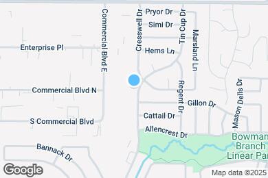 Map image of the property - 7606 Tin Cup Dr