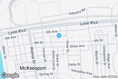 Map image of the property - 525 6th St