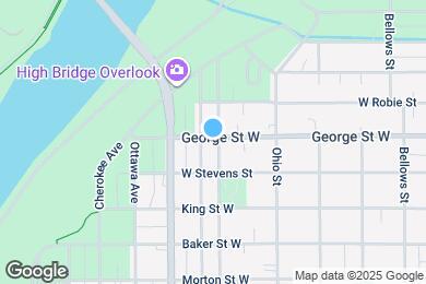 Map image of the property - 350 George St W