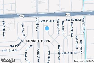 Map image of the property - 16410 NW 20th Ave