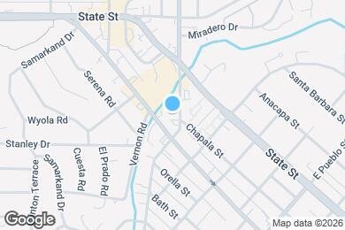 Map image of the property - 132 W Alamar Ave