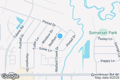 Map image of the property - 7327 Mallard Creek Dr