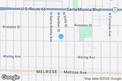 Map image of the property - 7463 Willoughby Ave