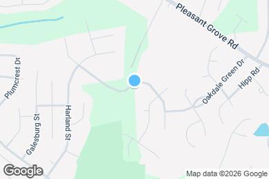Map image of the property - 6817 Wandering Creek Dr