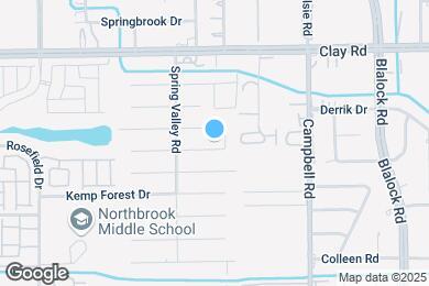 Map image of the property - 9614 Springmont Dr