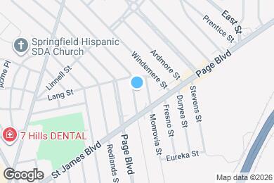 Map image of the property - 21 Santa Barbara St