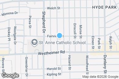 Map image of the property - 2420 McDuffie St