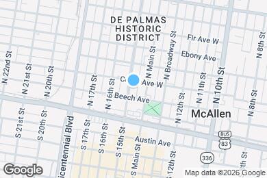 Map image of the property - 1418 Beech Ave