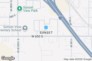 Map image of the property - 543 S 1330 W St