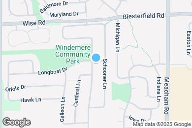 Map image of the property - 721 Cutter Ln