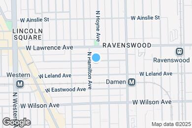 Map image of the property - 2125 W Giddings St