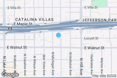 Map image of the property - 259 N Chester Ave