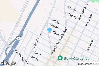 Map image of the property - 1108 Paterson Plank Rd