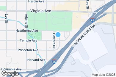 Map image of the property - 3643 Princeton Ave