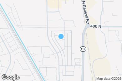 Map image of the property - 688 E 330 N