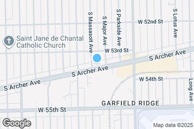 Map image of the property - 5972 S Archer Ave