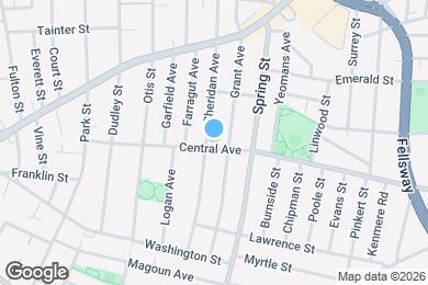 Map image of the property - 77 Sheridan Ave