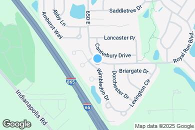 Map image of the property - 6715 Wimbledon Dr