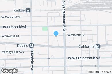 Map image of the property - 3033 W Walnut St