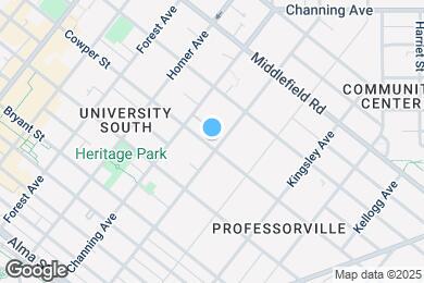 Map image of the property - 971 Cowper St