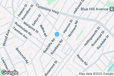 Map image of the property - 12 Radcliffe Rd