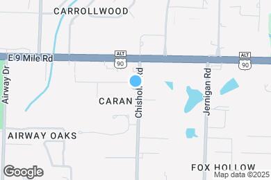 Map image of the property - 9345 Chisholm Rd