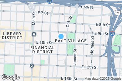 Map image of the property - 933 McGee St