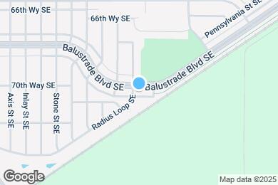Map image of the property - 5545 Balustrade Blvd SE