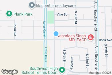 Map image of the property - 2498 Ross Ave