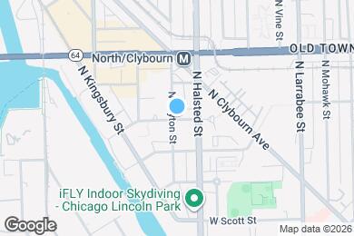 Map image of the property - 832 W Blackhawk St