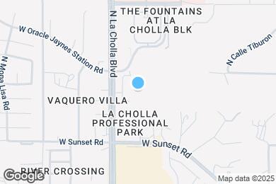 Map image of the property - 5750 N La Cholla Blvd