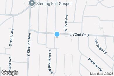 Map image of the property - 3205 S Vermont Ave