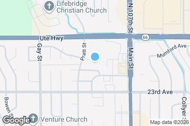 Map image of the property - 927 Parker Dr